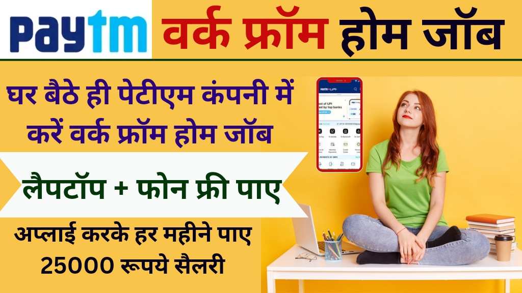 Paytm Work From Home Jobs 2024