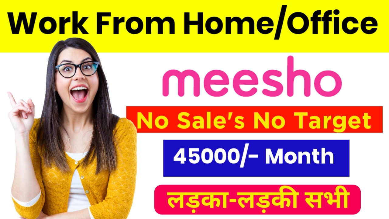 Meesho Work From Home Job